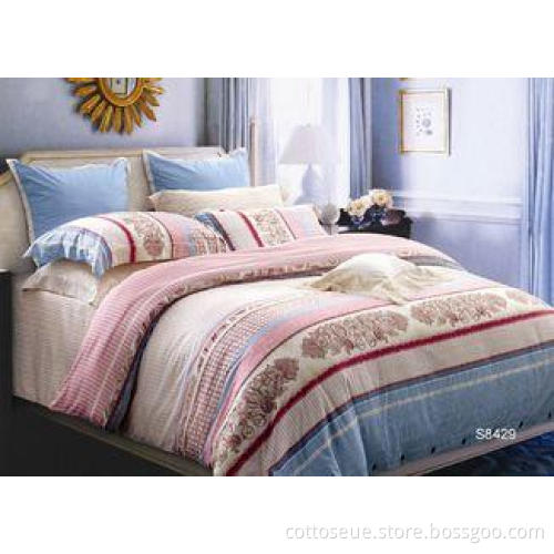 Colorful Italian Comfortable Modern Sateen Bedding Sets For